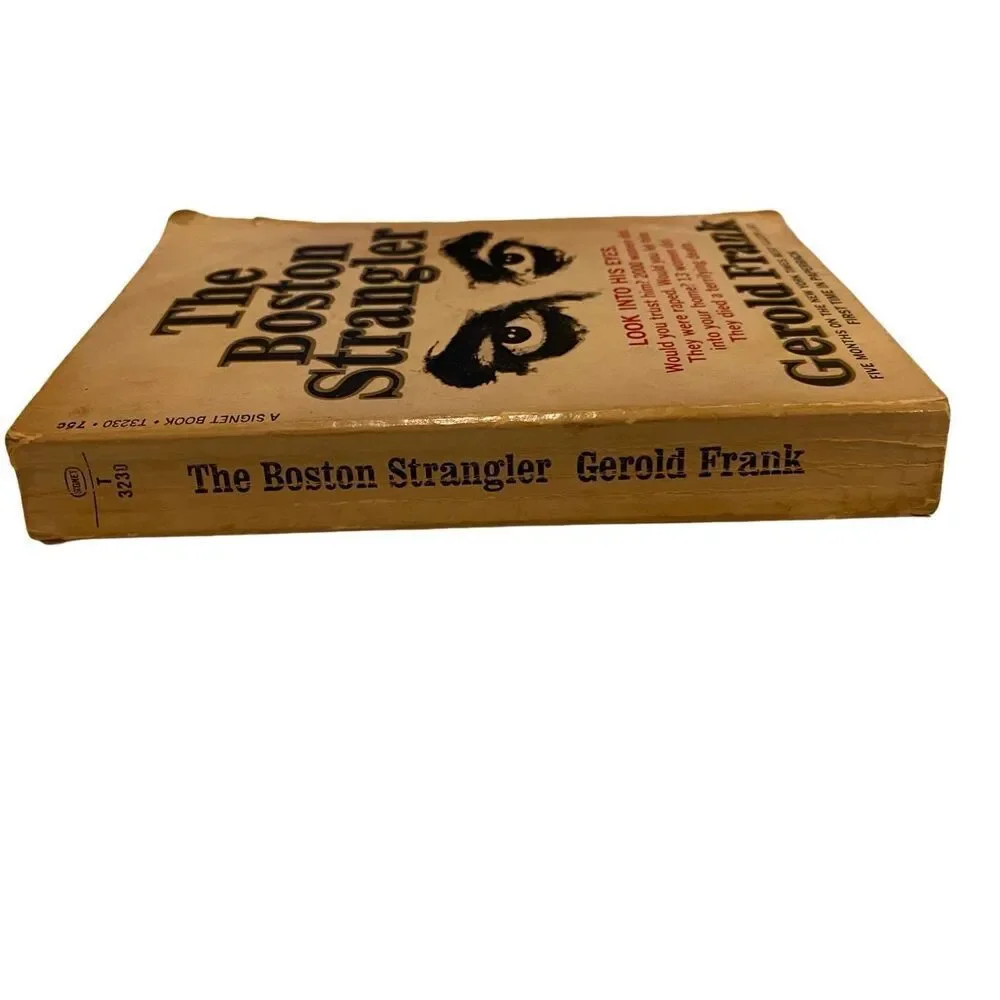 The Boston Strangler With Newspaper Clipping By Gerold Frank Paperback Book Nove